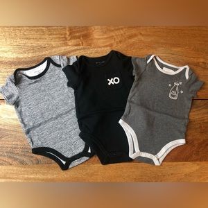 Set of 3 First Impressions onesies!